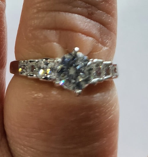 R. S. Covenant 071 sz 5 4397 Silver CZ/CZ