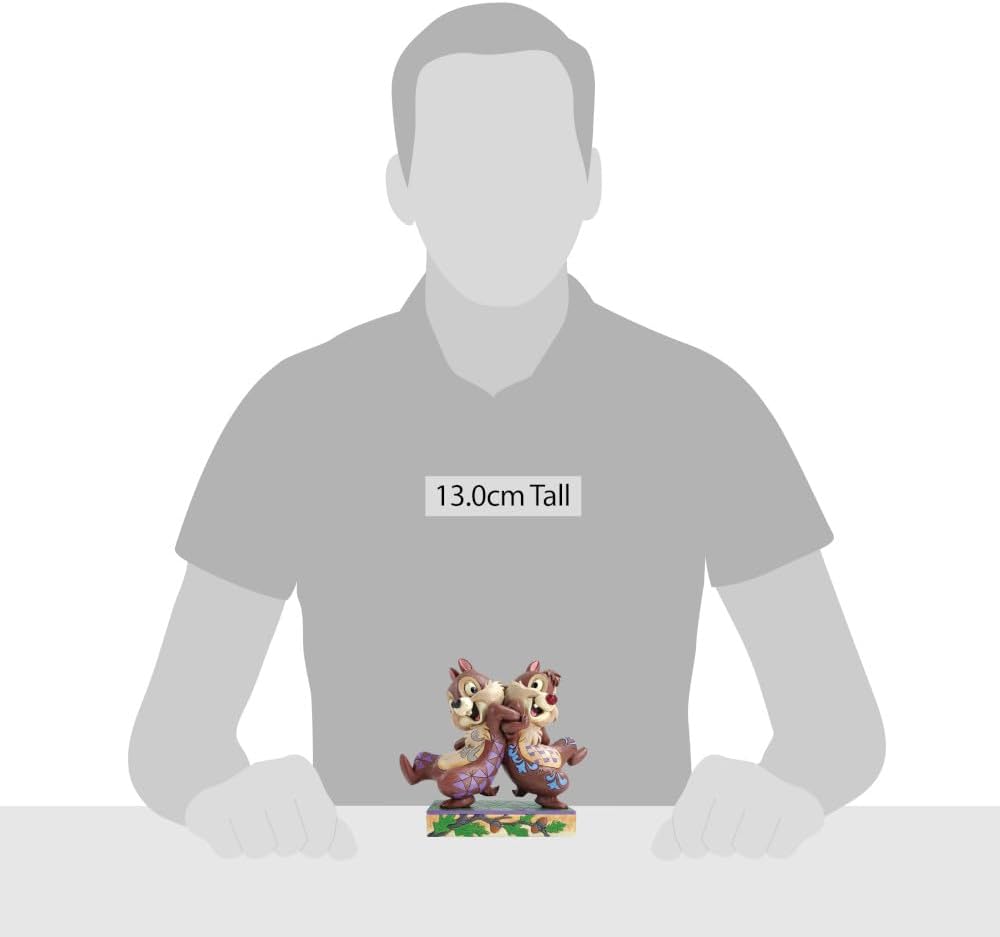 Disney Traditions Mischievous Mates Chip & Dale Figurine