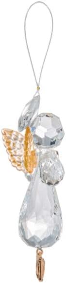 Ganz USA 2 x 4.25 in. Hanging Thank You Angel with Charm & Card
