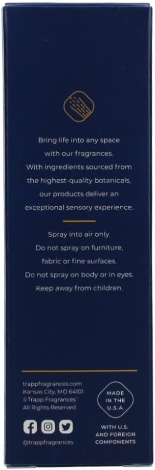 Trapp 72608 No. 08 Fresh Cut Tuberose 3.4 oz. Fragrance Mist