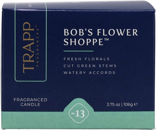 Trapp 70913 No. 13 Bob's Flower Shoppe 3.75 oz. Small Poured Candle