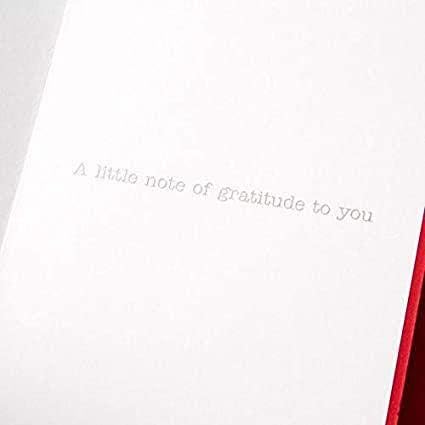 Papyrus Handmade Typewritter Card
