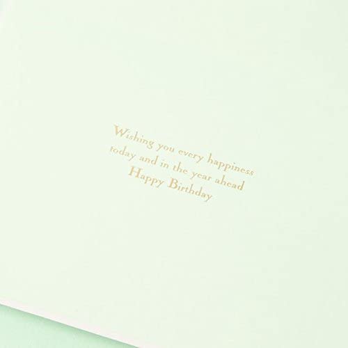 Papyrus Cherry Blossom Branches in Vase Birthday Card