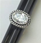 R.S. Covenant 6071 S/CZ Ring Size 6 LOC 102
