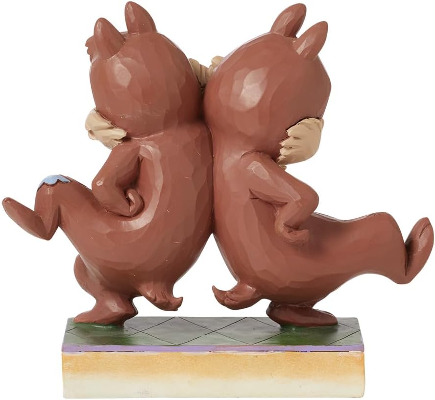 Disney Traditions Mischievous Mates Chip & Dale Figurine