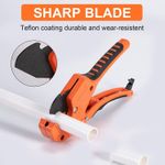 Pipe Cutter for Cutting O.D. PVC, PEX, & PPR Plastic Hoses/Plumbing Pipes (Diameter Less Than 42mm)