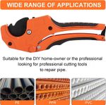 Pipe Cutter for Cutting O.D. PVC, PEX, & PPR Plastic Hoses/Plumbing Pipes (Diameter Less Than 42mm)