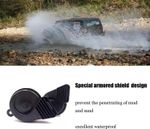 Electric Car Horn 12V loud Motorcycle Horn Replacement Auto Horn Waterproof High/Low Tone