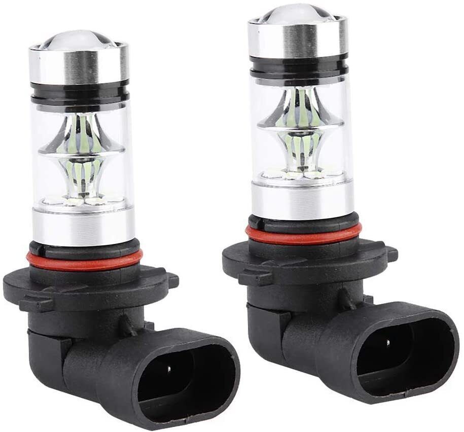 100W Cree LED Fog Light (9006/HB4, Light Blue) 1 Lamp Bulbs 8000K Ice Blue High Power LED Bulbs