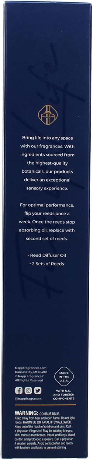 Trapp 74404 No. 04 Orange Vanilla 4 oz. Reed Diffuser Refill