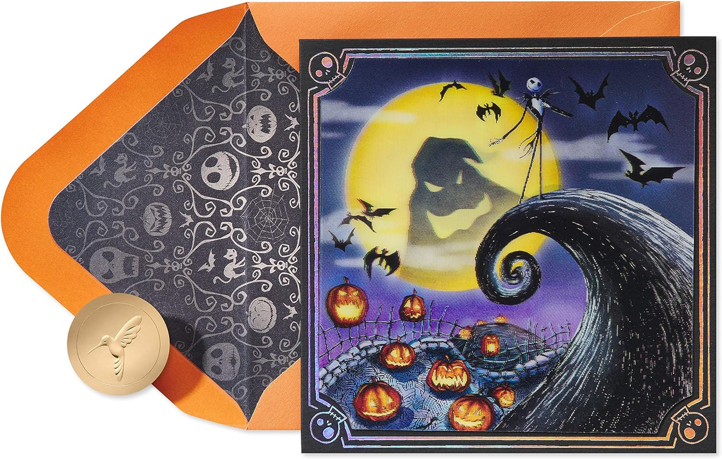 Papyrus Nightmare Before Christmas Halloween Card (Trick or Scream)