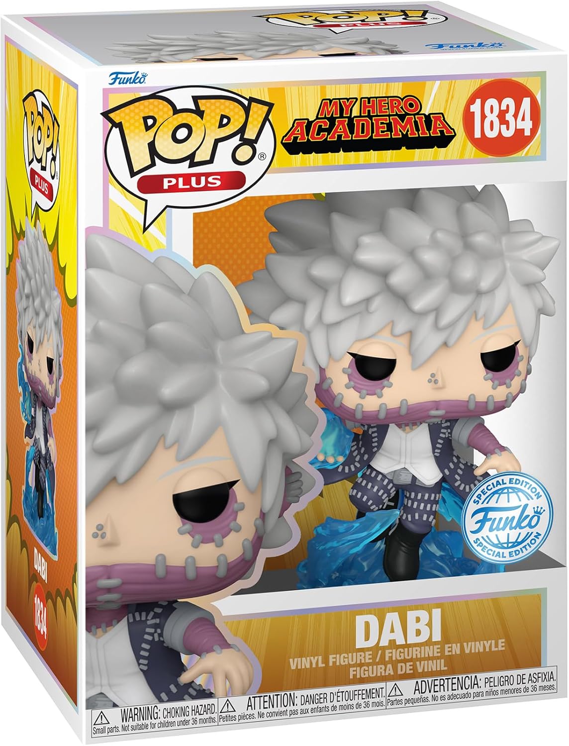 FUNKO POP! Plus Anime: My Hero Academia - Dabi (Styles May Vary) (Glow) (MHA)