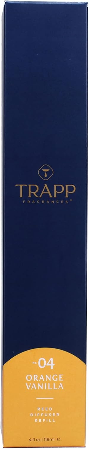 Trapp 74404 No. 04 Orange Vanilla 4 oz. Reed Diffuser Refill