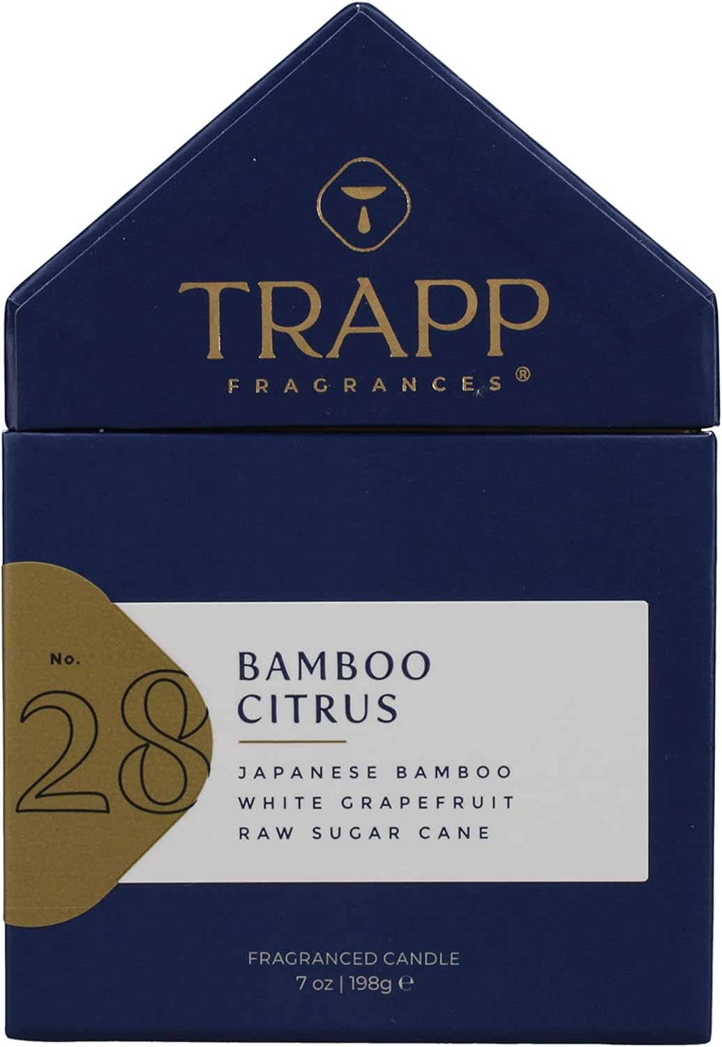 Trapp 70128 No. 28 Bamboo Citrus 7 oz. Candle in House Box