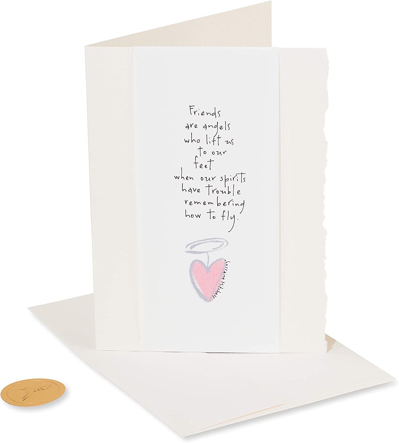 Papyrus Friends are Angels Card