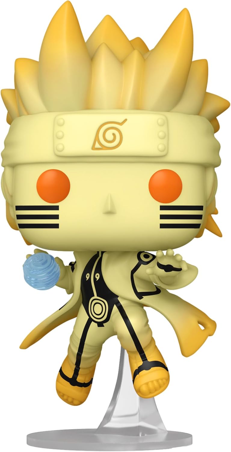 Naruto: Shippuden Naruto Uzumaki Kurama Link Mode Funko Pop! Vinyl Figure #1465 - AAA Anime Exclusive