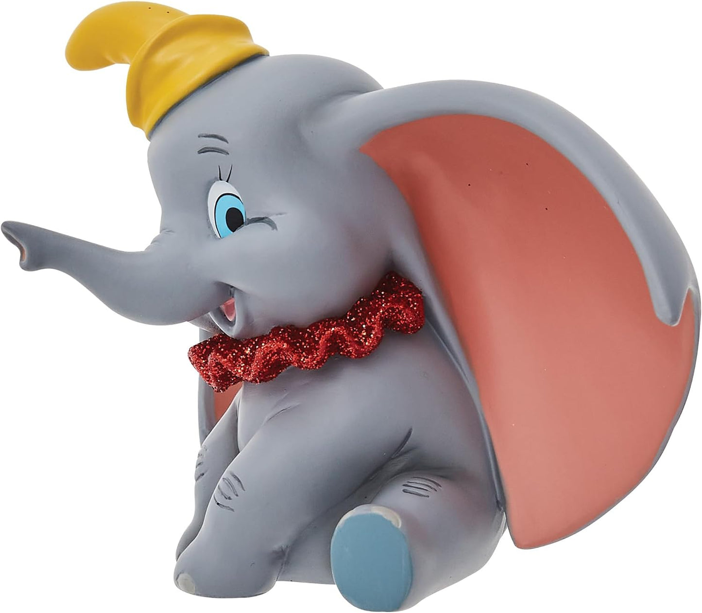 Enesco Disney Showcase Dumbo The Elephant Miniature Figurine, Red