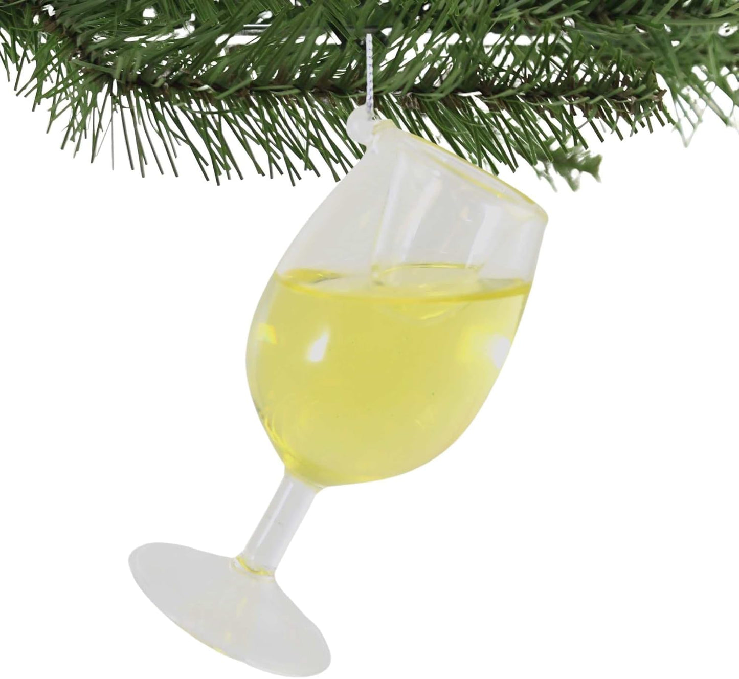 Ganz Cheer Donnay Wine Glass Ornament