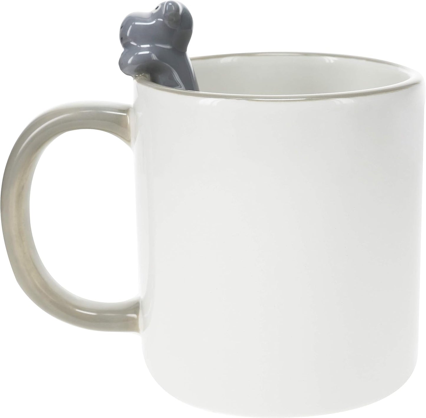 Pavilion Gift 45631 You're Kind Of A Big Deal-Hippo Gray 17oz Dolomite Coffee Cup Mug