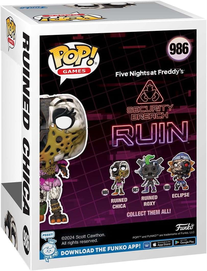 Funko Pop! Games: Five Nights at Freddy's RUIN - Ruined Chica
