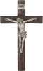 Roman 11.5 H Silver Crucifix