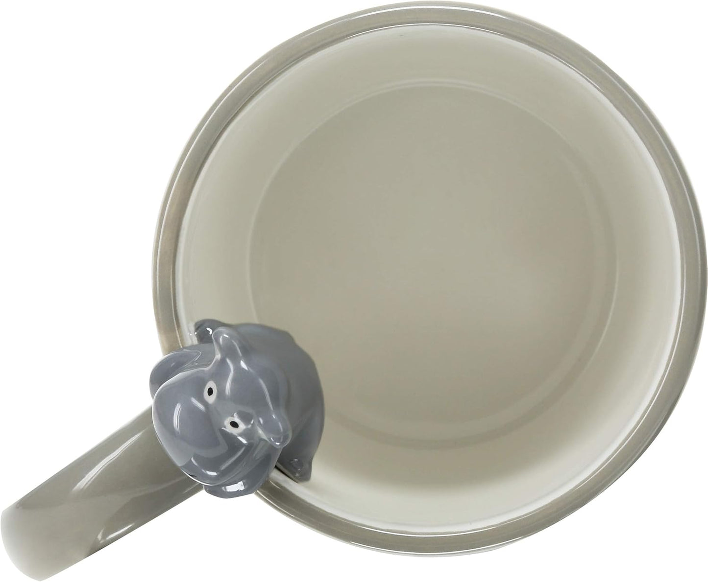 Pavilion Gift 45631 You're Kind Of A Big Deal-Hippo Gray 17oz Dolomite Coffee Cup Mug