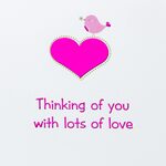 Papyrus With Lots of Love Card