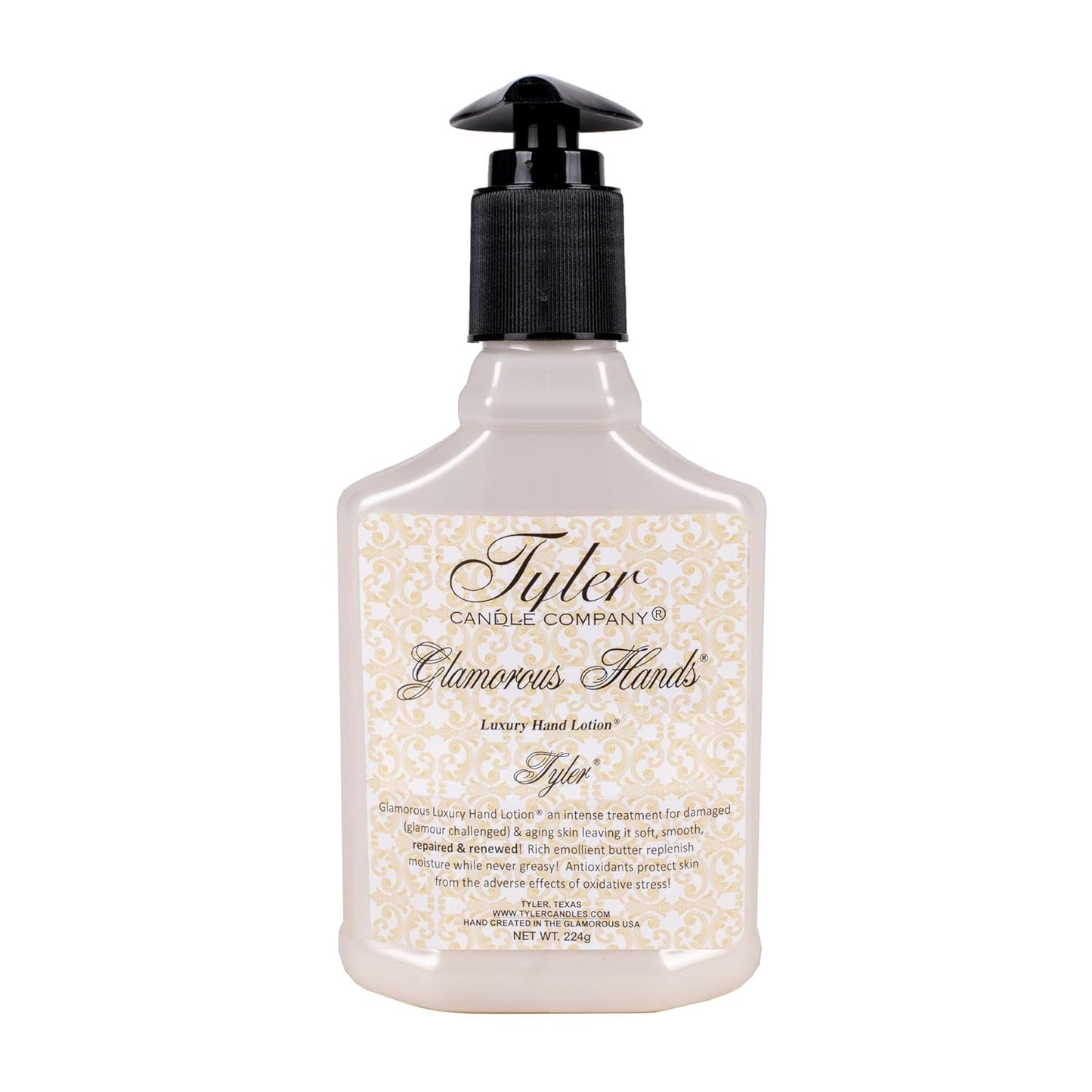 Tyler Candle Glamorous Luxury Hand Lotion 8 Oz. - Tyler