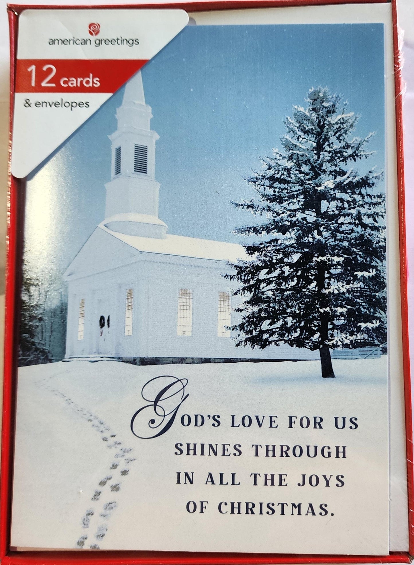 American Greetings Blue Church