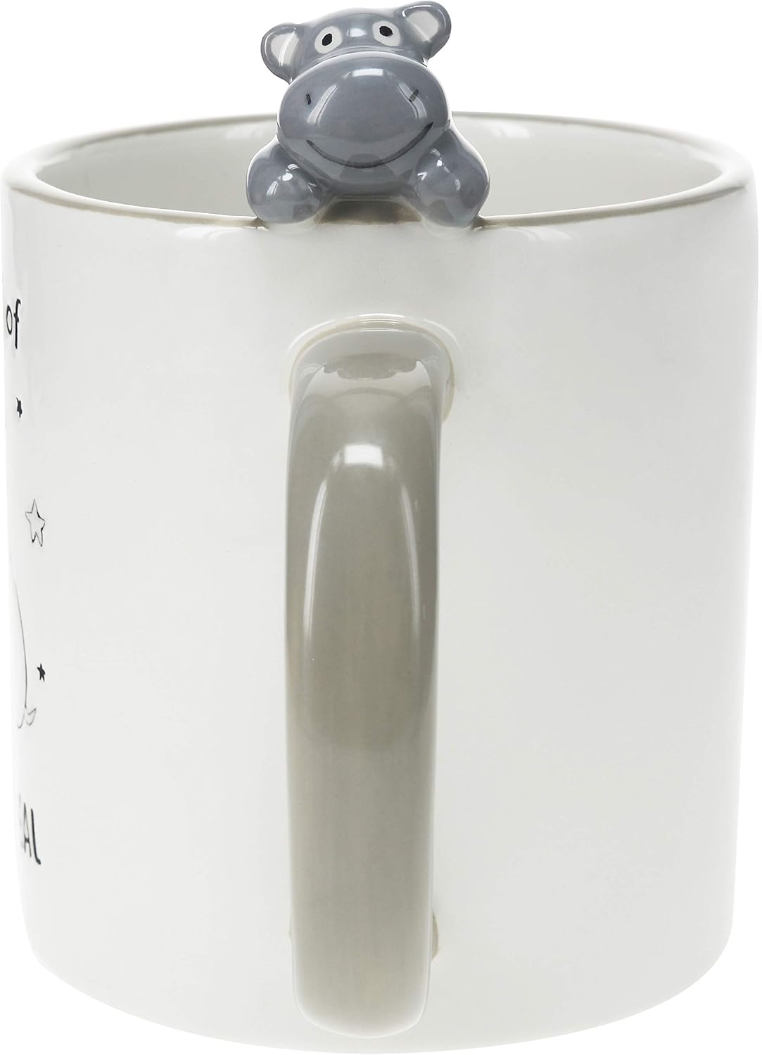 Pavilion Gift 45631 You're Kind Of A Big Deal-Hippo Gray 17oz Dolomite Coffee Cup Mug