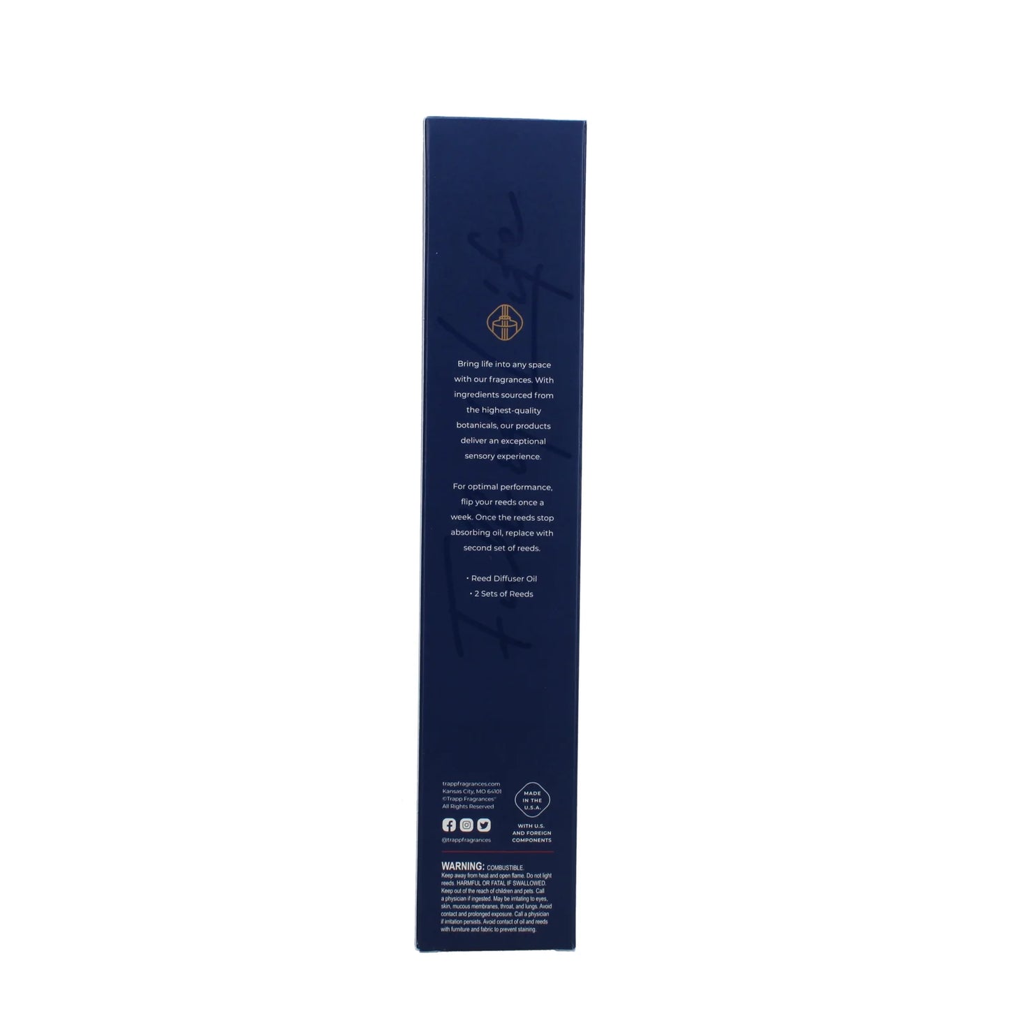 Trapp Fragrances 74424 Wild Currant 4 oz. Reed Diffuser Refill