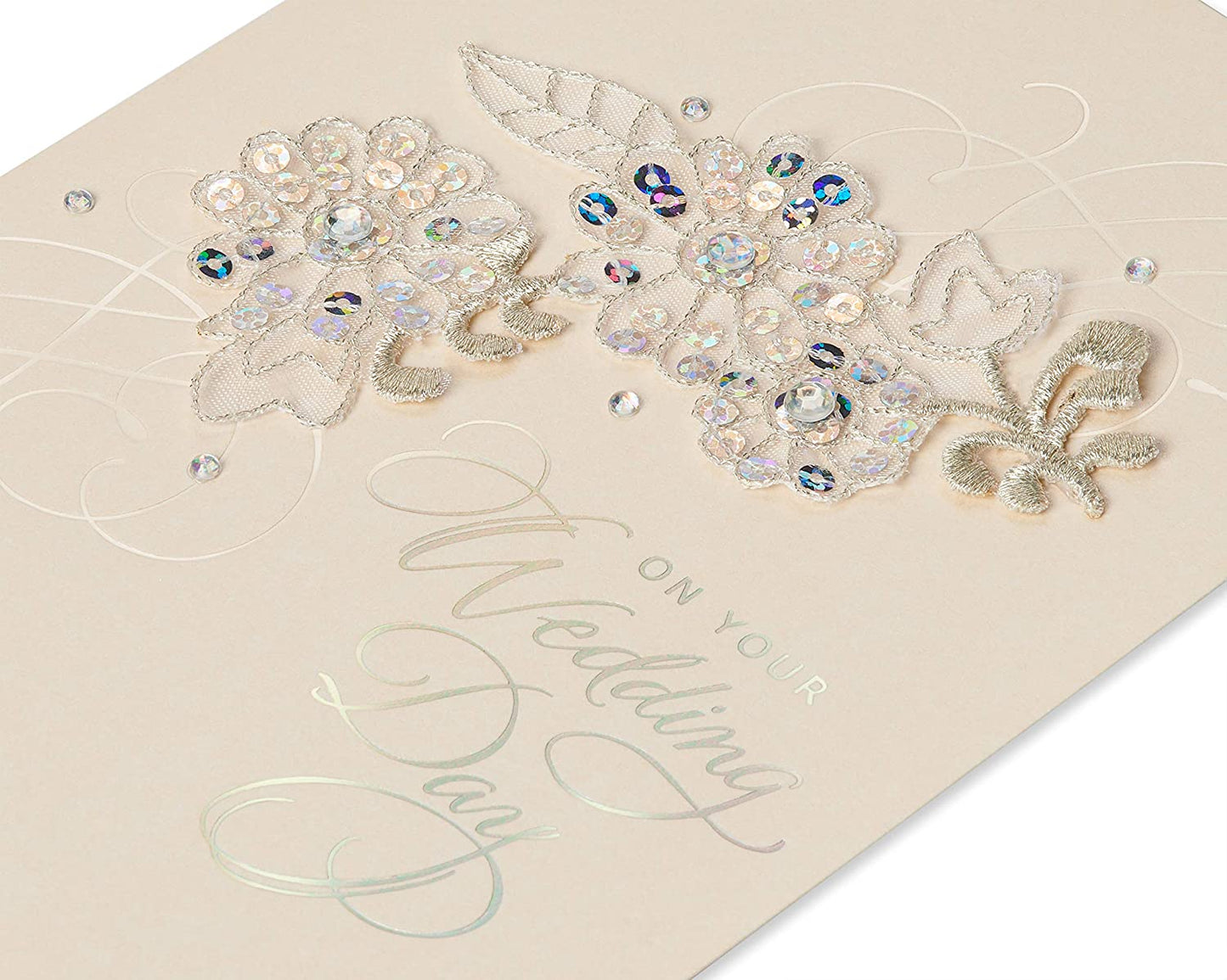 Papyrus Beautiful Day Wedding Card