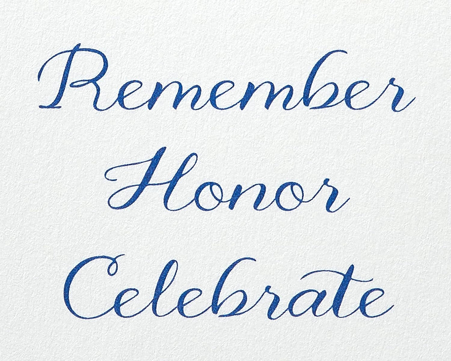 Papyrus Day of the Dead Card (Remember, Honor, Celebrate)