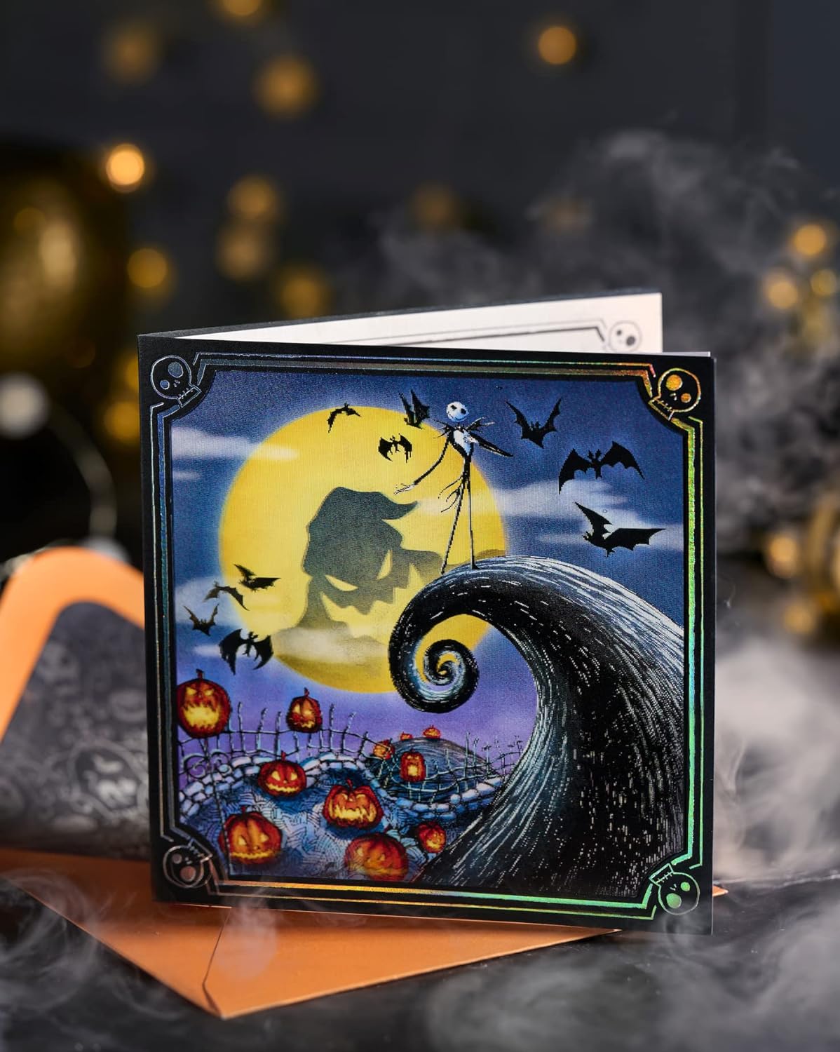 Papyrus Nightmare Before Christmas Halloween Card (Trick or Scream)