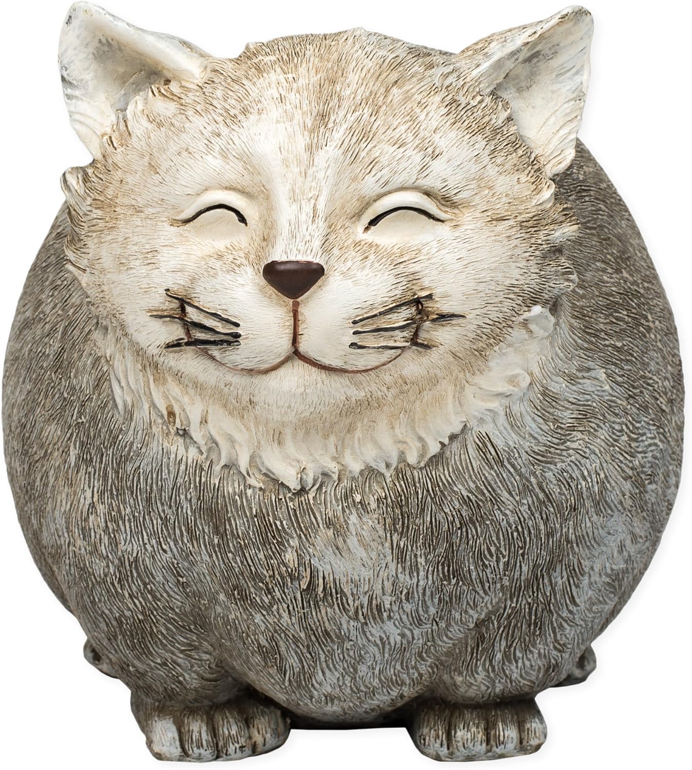 Roman Pudgy Pal Garden Figure, 75263, Standing Cat, 7.25 inches tall