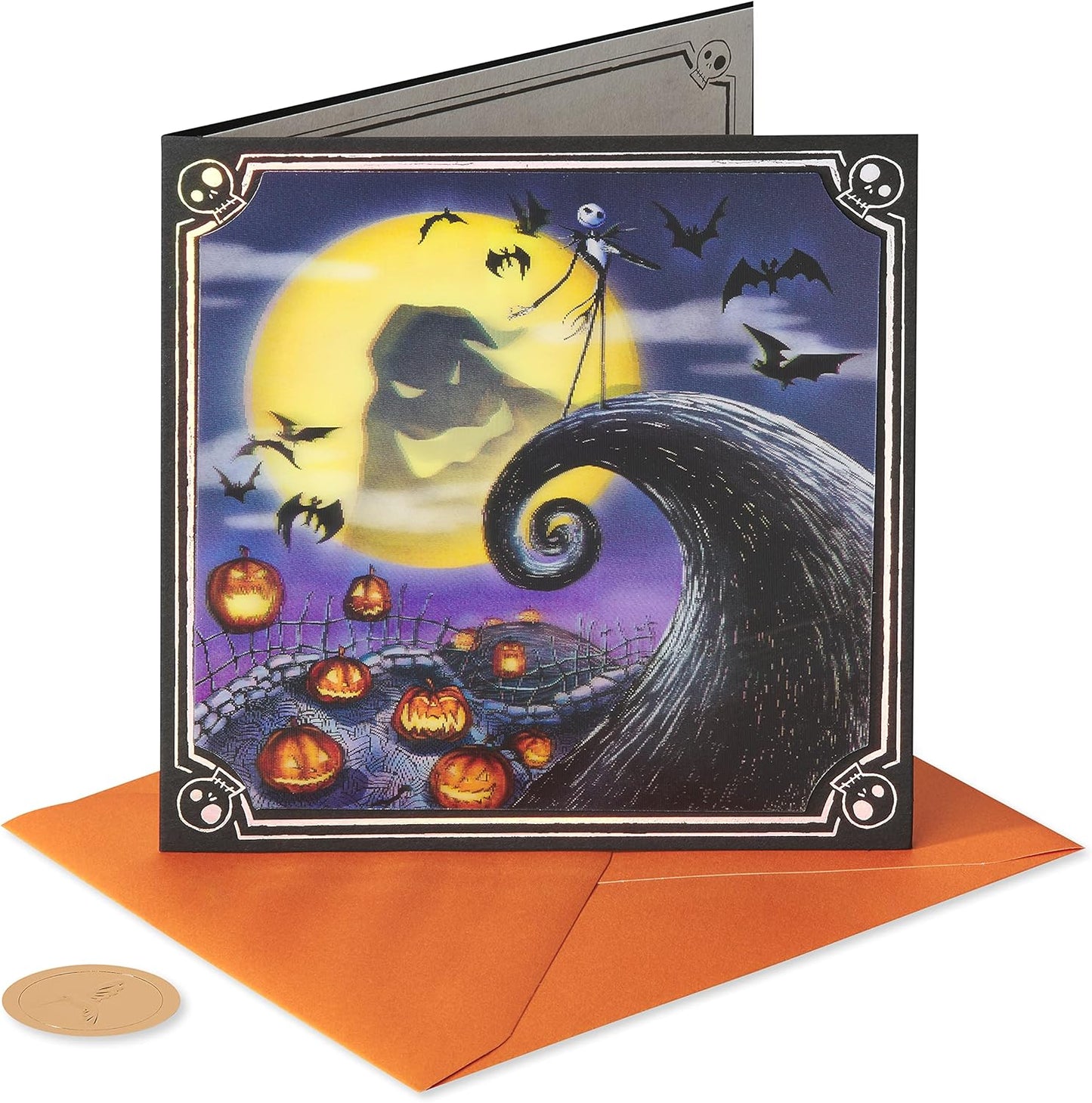 Papyrus Nightmare Before Christmas Halloween Card (Trick or Scream)