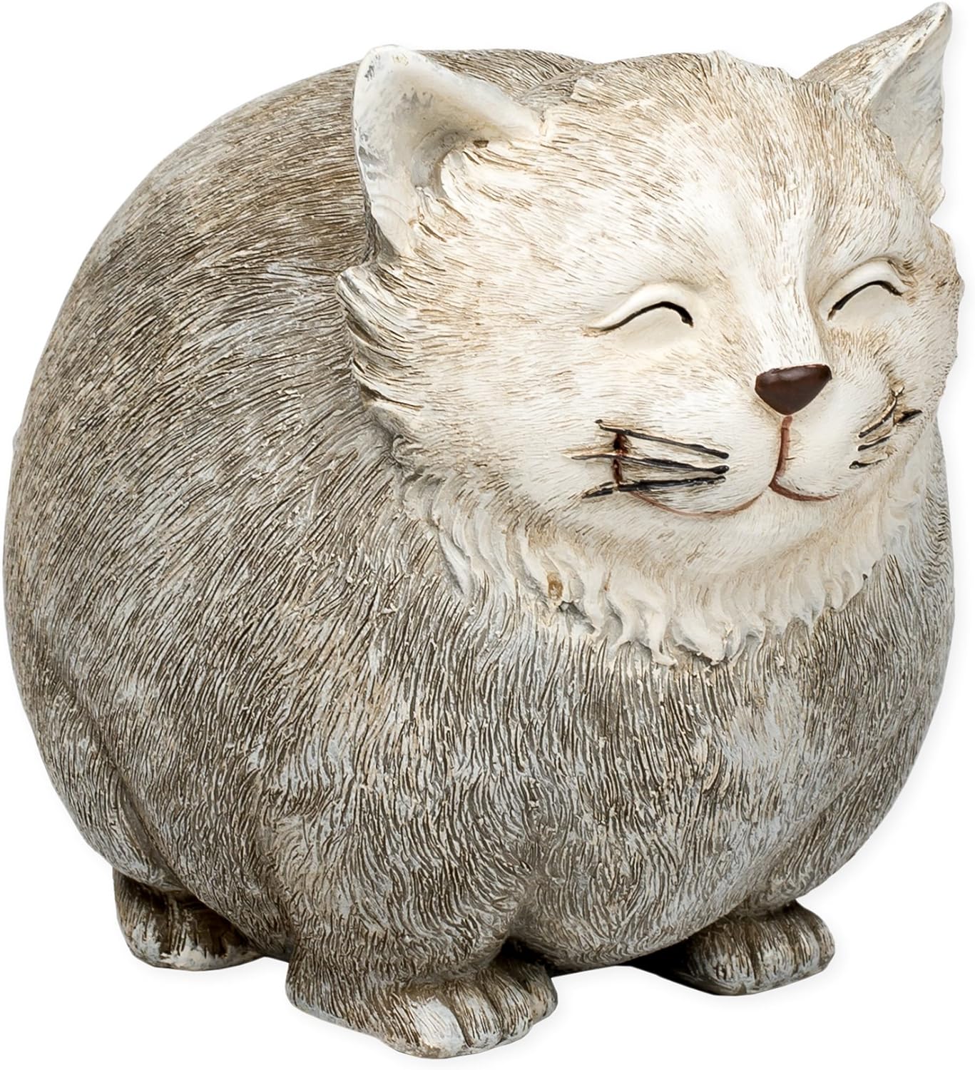 Roman Pudgy Pal Garden Figure, 75263, Standing Cat, 7.25 inches tall