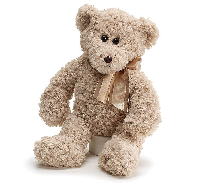 Burton & Burton 14" BEIGE BEAR PLUSH