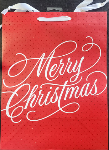 American Greetings Lg. Merry X-Mas Gift Bag