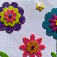 Papyrus Felt Flowers & Stitching Card (Mother's Day)