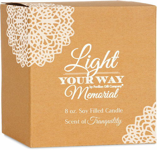 Pavilion 19179 in Memory of Mother Ceramic Soy Wax Candle 8oz.