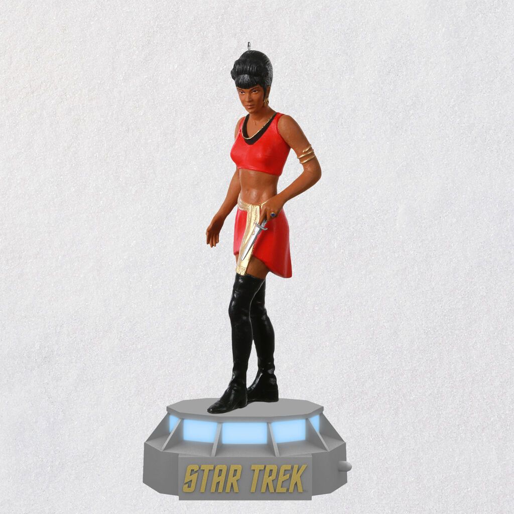 Hallmark QXI6074 Star Trek Mirror, Mirror Collection Lieutenant Nyota Uhura W/ Light & Sound 2021