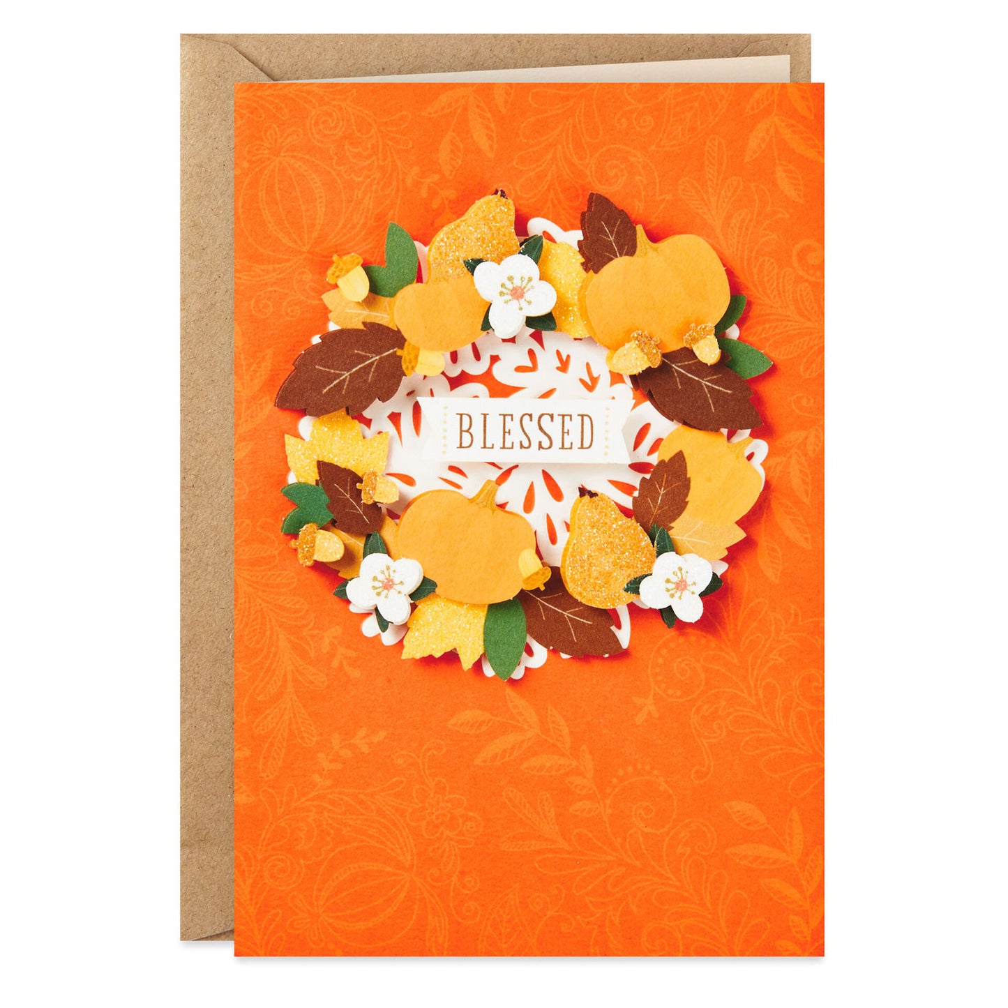 Hallmark Signature Blessed Religious Thanksgiving Card