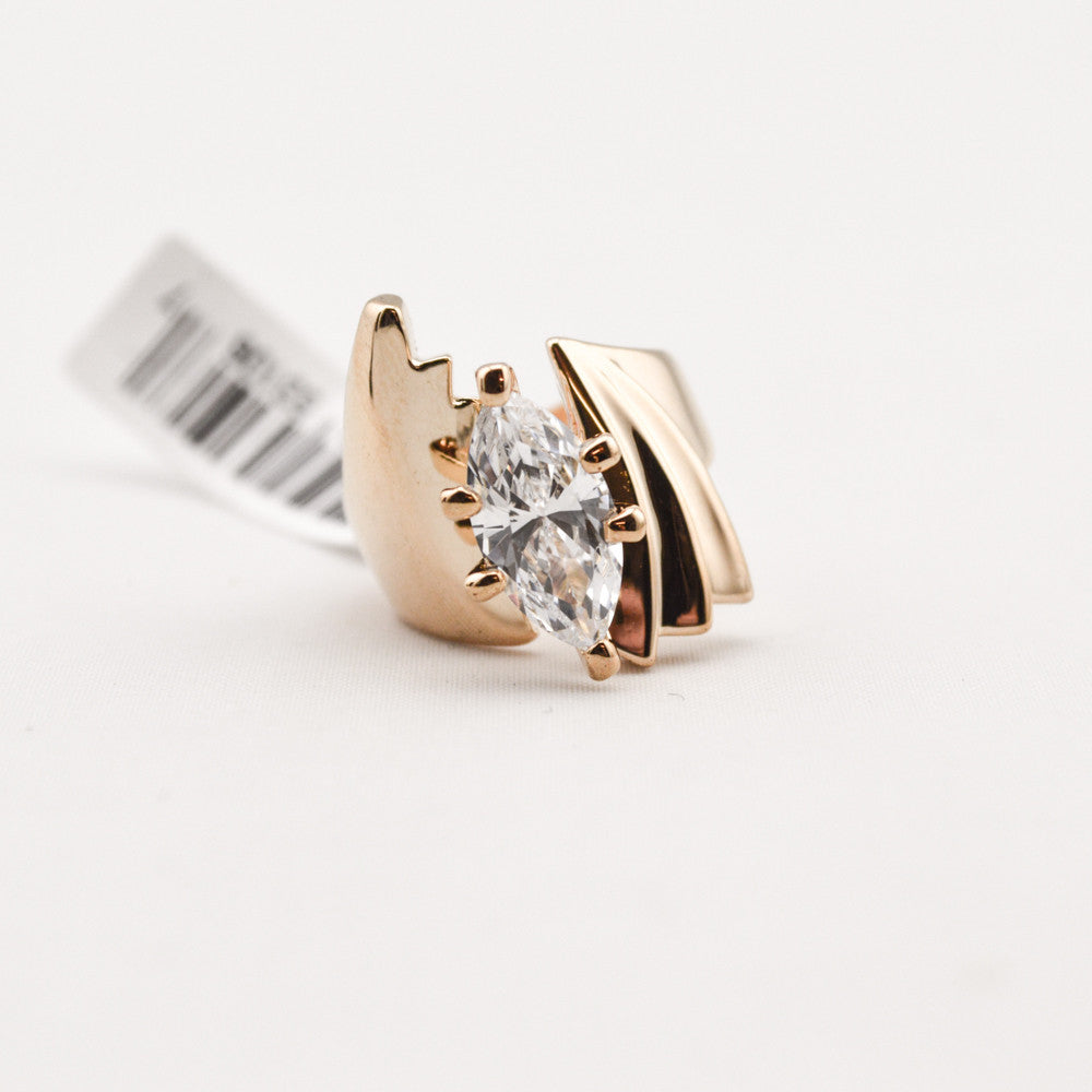 R.S. Coventant 359 CZ Marquise Cut Ring Size 9