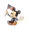 Enesco  4056743 Jim Shore Patriotic Mickey Mouse Miniature, 3.5 Inch, Multicolor