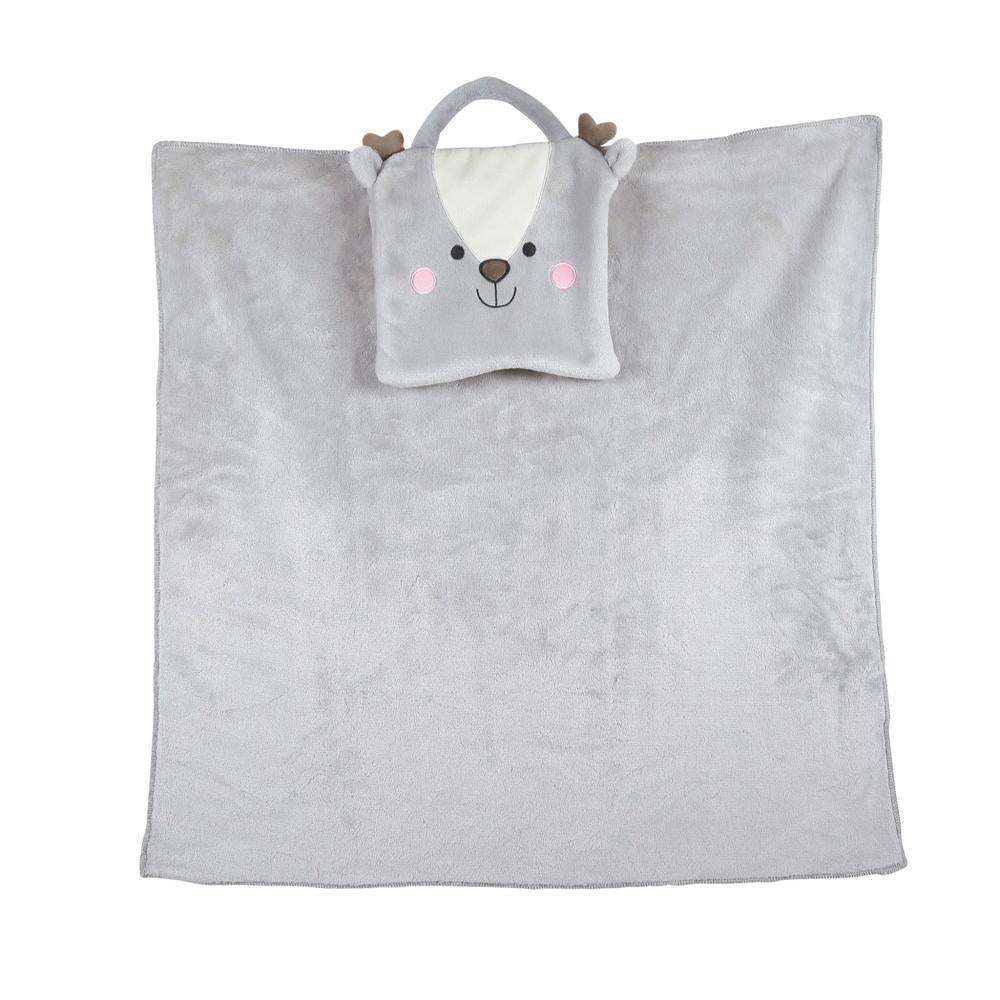 Enesco 6008266 Reindeer Travel Blanket