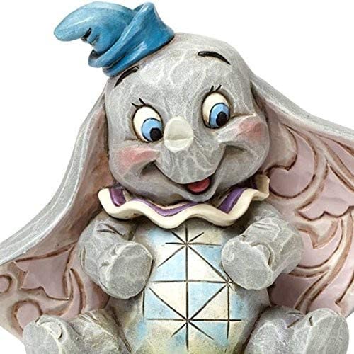 Enesco 4045248 Jim Shore Dumbo Personality Pose Stone Resin 3.25”