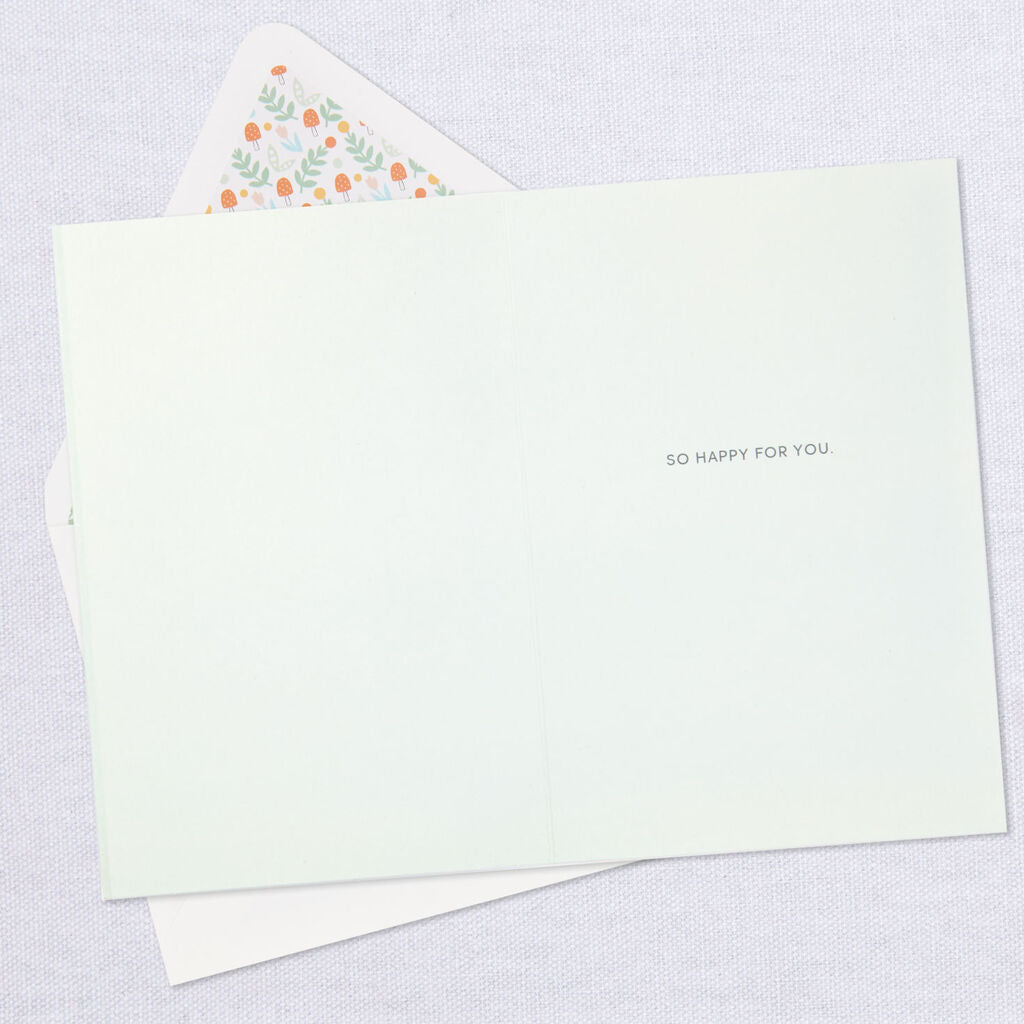 Forest Animals New Baby Card