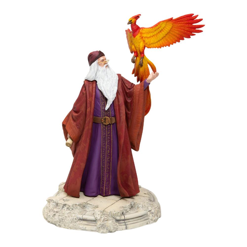 Enesco 6005063 Wizard World of Harry Potter Dumbledore with Fawkes 10" Multicolor