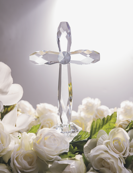 Ganz ACRY-447 Crystal Expressions Cross Figurine